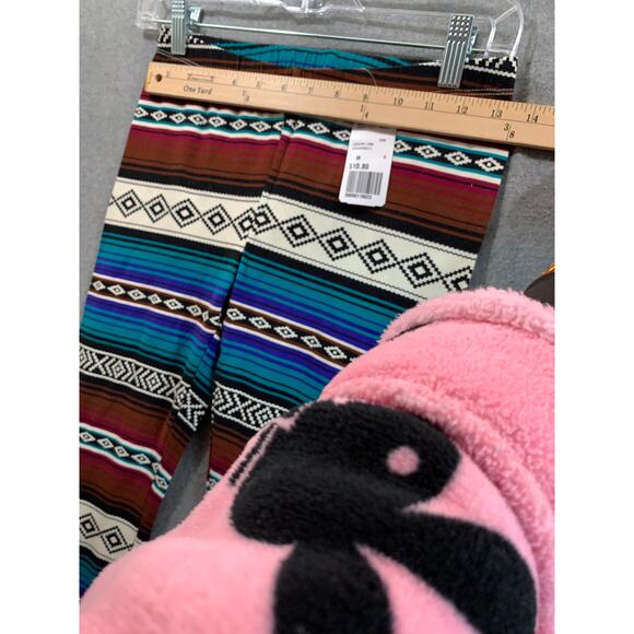 FOREVER 21 Leggings Women's Size Medium Multicolor - Picture 4 of 5